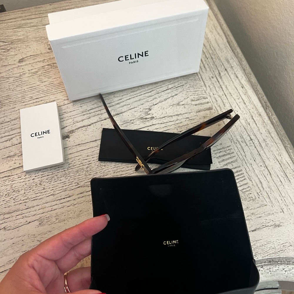 Celine Tortoise Shell Sunglasses - Picture 12 of 12